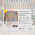 Junção de Quina para Perfil de Sobrepor Wood - Branco – Usina Design - Imagem 2