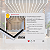 Junção de Quina para Perfil de Sobrepor Wood - Preto – Usina Design - Imagem 2