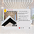 Junção de Quina para Perfil de Sobrepor Polo - Preto – Usina Design - Imagem 2