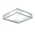 Paflon Quadrado Esplendor 49cm 6xE27 – Usina Design - Imagem 1