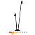 Luminária de Jardim LED Lea Dupla 12W 3000K 1200lm Bivolt IP65 Preto - Gaya - Imagem 1