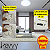 Plafon LED Genova 37cm 31w 2015lm Multitemperatura Bivolt - Hevvy - Imagem 3