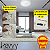 Plafon LED Genova 37cm 31w 2015lm Multitemperatura Bivolt Cinza - Hevvy - Imagem 3