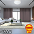 Plafon LED Genova 37cm 31w 2015lm Multitemperatura Bivolt Cinza - Hevvy - Imagem 2