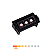 Spot de Embutir Point Direcionável 6W 390lm 2700K IRC>90 Bivolt Preto – Spotline - Imagem 1
