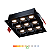 Spot LED Point de Embutir 9 Focos 18W 4000K 1105LM 30° Bivolt Preto – Spotline - Imagem 1