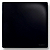 Placa Cega 4x4 com Suporte Preto Ebony – Linha Sleek – MarGirius - Imagem 1