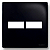 Placa 4x4 2 Postos Horizontais com Suporte Preto Ebony – Linha Sleek – MarGirius - Imagem 1