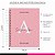 Agenda Inicial 2026 - Rosa Claro - Personalize - Imagem 3
