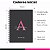 Caderno Inicial - Preto com Rosa - Personalize - Imagem 2