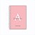 Caderno Inicial - Rosa Claro - Personalize - Imagem 1