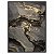 Quadro Decorativo Mármore Preto e Dourado - Imagem 5