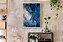 Quadro Decorativo Mármore Tom Azul Escuro - Imagem 2