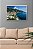 Quadro Decorativo Casas na Encosta de uma Praia - Imagem 3