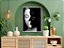Quadro Decorativo Sombras em um Rosto Feminino - Imagem 2