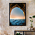 Quadro Decorativo Olhar de uma Caverna para o Mar e Horizonte - Imagem 1