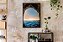 Quadro Decorativo Olhar de uma Caverna para o Mar e Horizonte - Imagem 2