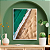 Quadro Decorativo Faixa de Areia e Mar com Água Verde - Imagem 2