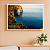 Quadro Decorativo Encosta Rochosa de um Mar Azul - Imagem 1