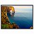 Quadro Decorativo Encosta Rochosa de um Mar Azul - Imagem 5