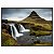 Quadro Decorativo Cachoeira e Montanha - Imagem 5