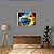 Quadro Decorativo Olhar de uma Gruta para o Mar Azul - Imagem 2