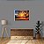 Quadro Decorativo Grande Árvore com Sol ao Fundo - Imagem 2