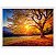 Quadro Decorativo Grande Árvore com Sol ao Fundo - Imagem 4