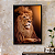 Quadro Decorativo Leão de Juba Grande - Imagem 1
