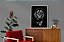 Quadro Decorativo Leão Preto e Branco - Imagem 2