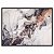Quadro Decorativo Mármore em Tons Branco Preto e Rosé - Imagem 4