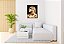 Quadro Decorativo Mulher com Pintura Dourada e Fundo Preto - Imagem 2