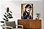 Quadro Decorativo Pintura Preta e Dourada em Corpo Feminino - Imagem 2