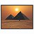 Quadro Decorativo Deserto Pirâmides do Egito - Imagem 5