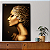 Quadro Decorativo Mulher de Perfil com Cabelo de Folhas - Imagem 1