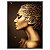 Quadro Decorativo Mulher de Perfil com Cabelo de Folhas - Imagem 5