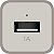 CARREGADOR USB VEICULAR UNIVERSAL - 1 PORTA USB 1A - BRANCO - CC1SE - ELG EXPRESS - Imagem 2