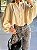 Calça Sarja Feminina Reta Animal Print Onça - Imagem 2
