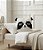 Almofada Decorativa Pixel Panda – Bouclé Premium - Imagem 1