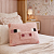 Almofada Porquinho Pixel em Bouclé – Design Autoral Slumber - Imagem 1