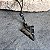 Colar Arrow Preto Minimalista - Imagem 1