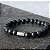 Pulseira Pedra Vulcânica Masculina - Imagem 1