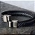 Pulseira Porto em Couro Preto Masculina - Imagem 3