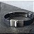 Pulseira Manhattan Masculina em Couro e Aço - Imagem 3