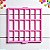 Marcador de Fatia para Bolo Gelado 6,6x3,3 cm Ideal para Forma 20x20 cm | 18 cavidades - Imagem 3