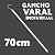 Haste Gancho para Varal de Teto/Parede Individual Alumínio 70 cm - Bitenfer Varais - Imagem 1