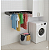 Varal Mágico 120 Cm 7 Varetas Apartamento Kitnets Aluminio - Imagem 6