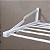 Varal De Parede Retratil Articulado 7 Varetas Aluminio - Home Plus - Imagem 6