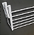 Varal De Parede Retratil Articulado 6 Varetas Aluminio - Home Plus - Imagem 10