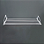 Varal De Parede Retratil Articulado 6 Varetas Aluminio - Home Plus - Imagem 6